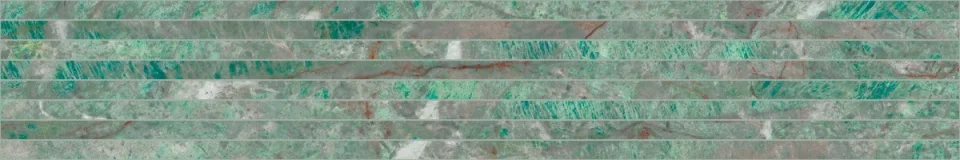 European Tiles Charmo Amazonite Narrow Strip 120 X 20cm Polished Wall Tile (sold Per Piece) detail view - Image 2