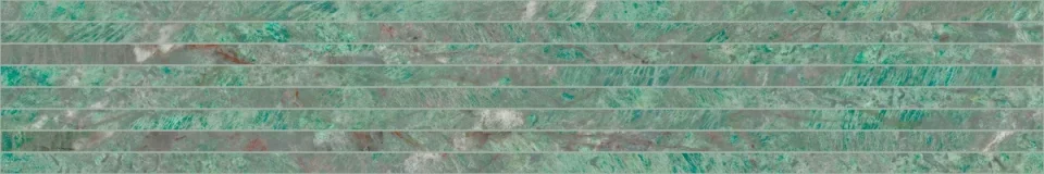 European Tiles Charmo Amazonite Narrow Strip 120 X 20cm Polished Wall Tile (sold Per Piece) detail view - Image 3
