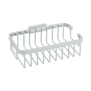 Vado Basket Medium Rectangular Wall Mounted Chrome