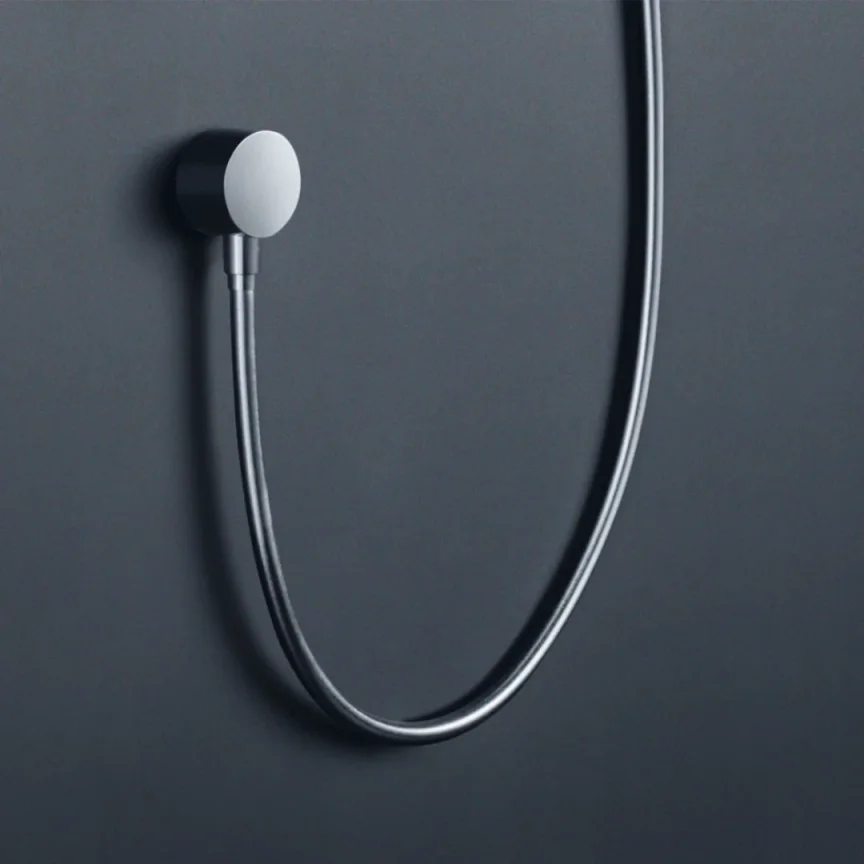 Axor Starck Wall Outlet Round Chrome detail view - Image 2