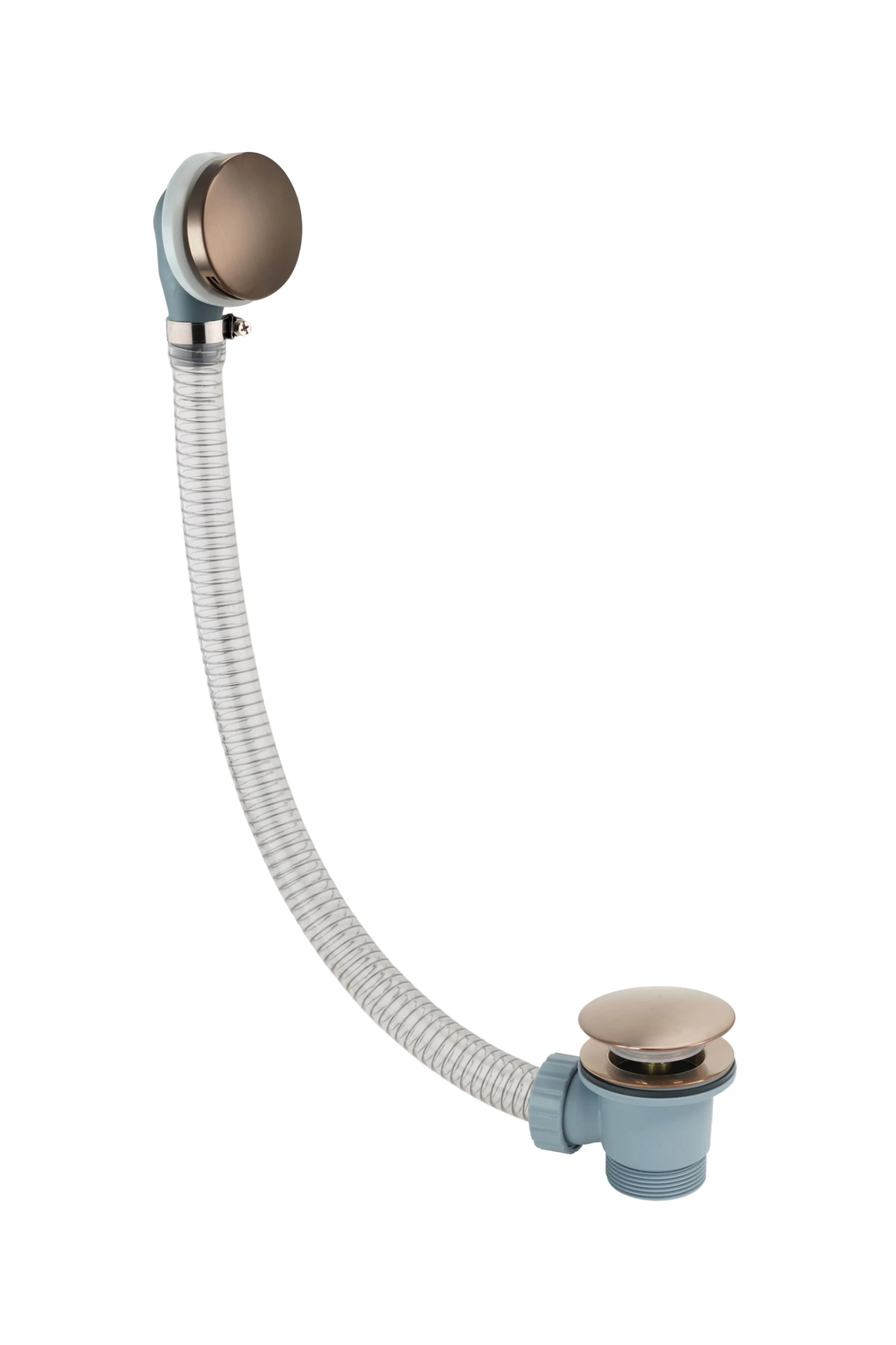 Just Taps Kono Extended Click Clack Bath Waste Brushed Bronze