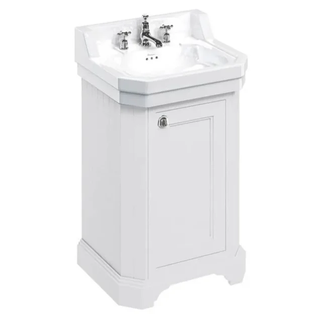 Burlingtonedwardian Freestanding Unit White product image - Image 1