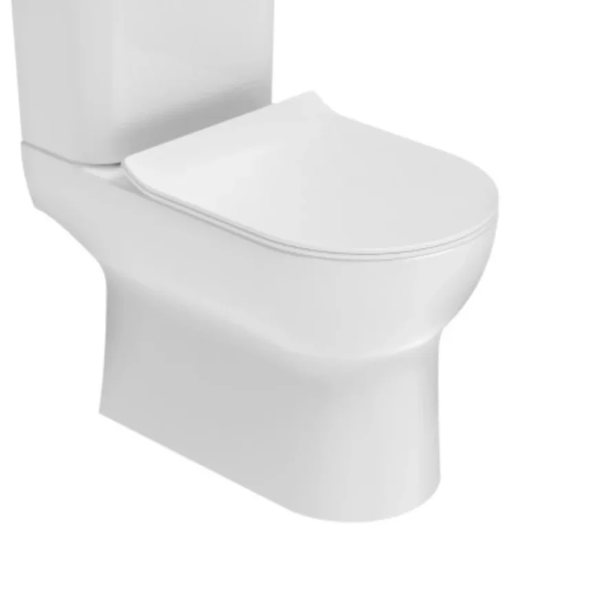 Saneux Air Close Coupled Open Back Wc Pan - Rimless product image - Image 1