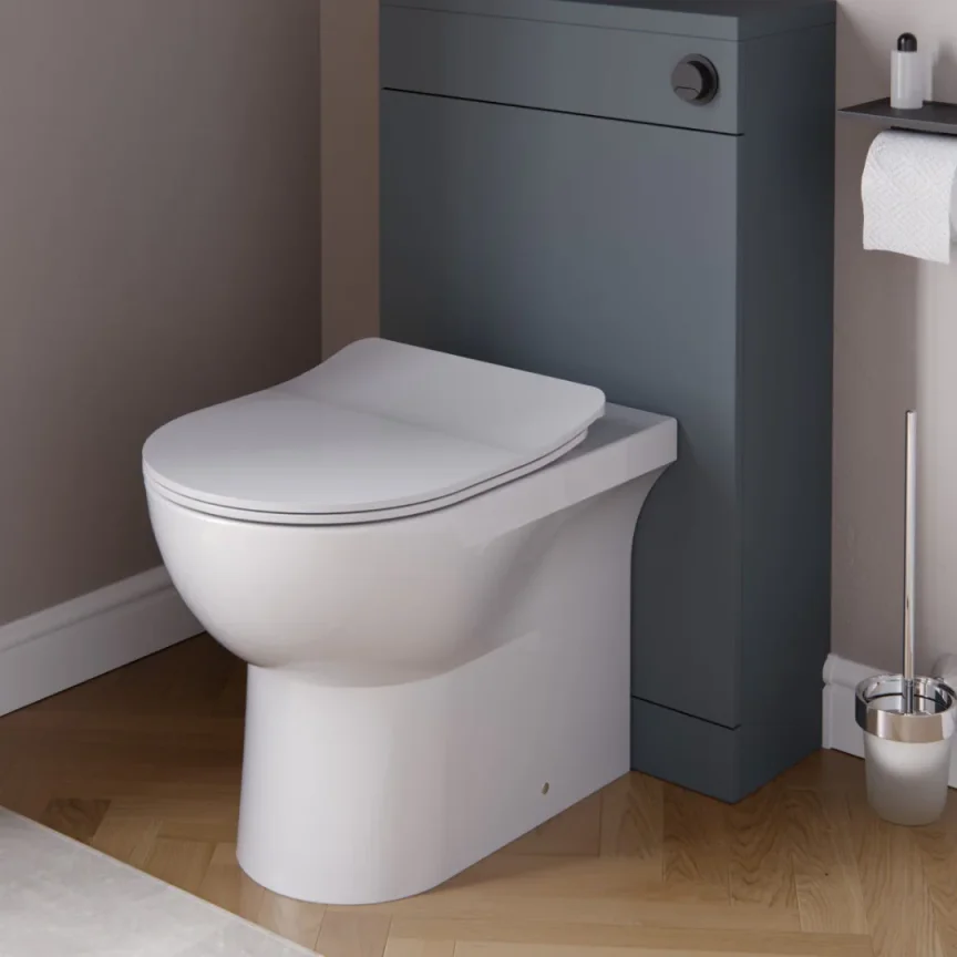 Saneux Austen Back To Wall Wc Pan detail view - Image 2