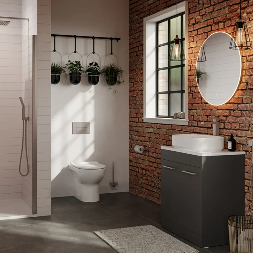 Saneux Austen Back To Wall Wc Pan detail view - Image 3