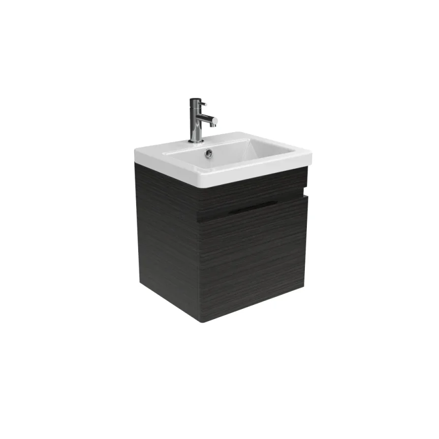 Saneux Air 40cm 1 Door Wall Mounted Unit - Alpine Carbon product image - Image 1