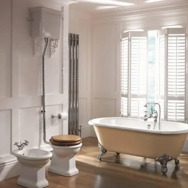 Imperial Etoile H/l Cistern Kit Chrome detail view - Image 4