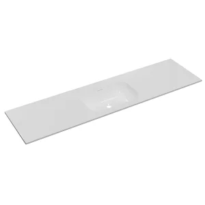 Faeber Infinite M1 Pearl 1800mm Single Central Furniture Basin White polished