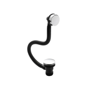 Nuie Push Button Bath Waste Chrome