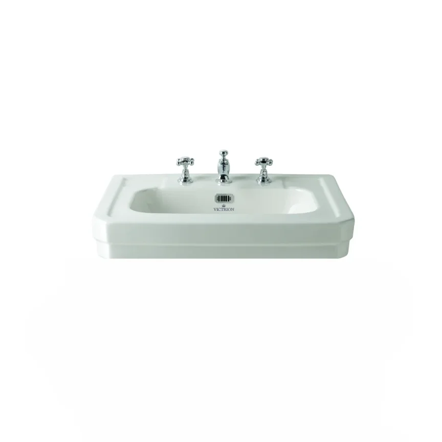 Bc Designs Victrion 640mm Basin 3th White product image - Image 1