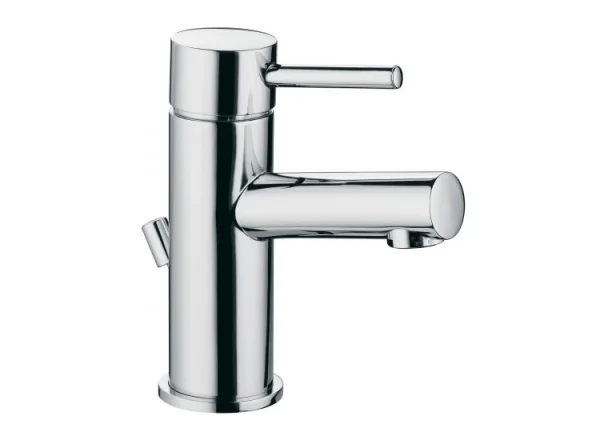 Vado Zoo Mono Basin Mixer Single Lever Deck Mounted With Pop-up Waste And Honeycomb Flow Regulator Chrome detail view - Image 4
