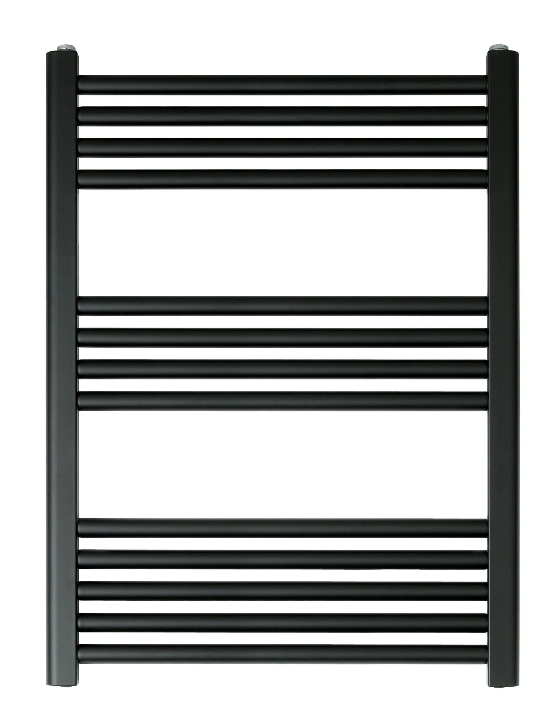 Just Taps Vos Radiator Matt Black 800 X 600