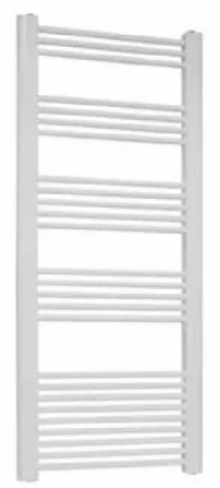 Eastbrook Wendover Straight Multirail 1600 X 500 Gloss White product image - Image 1