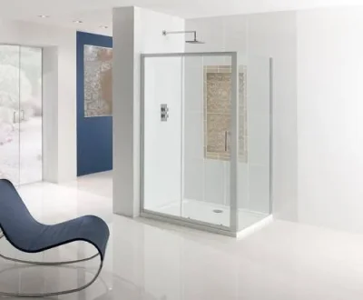 Eastbrook Vulcan 1500mm Slider Chrome product image - Image 1