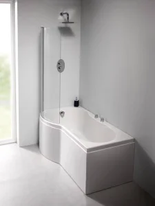 Eastbrook Shannon Showerscreen 6mm Easyclean Chrome Profiles