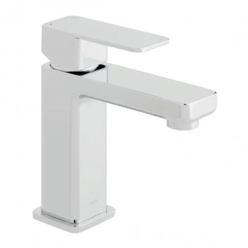 Vado Phase Mono Basin Mixer Smooth Bodied Single Lever Deck Mounted With Honeycomb Flow Regulator (no Waste) Chrome product image - Image 1