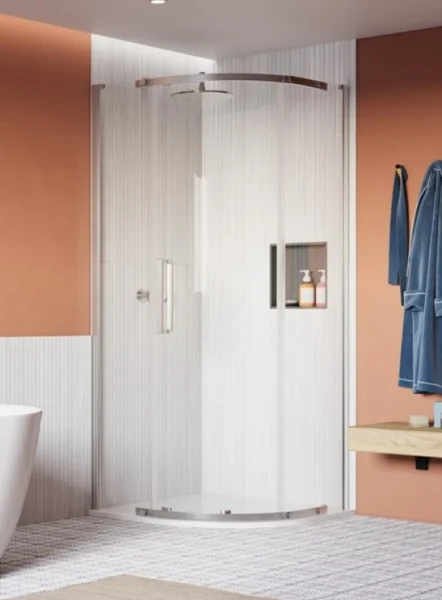 Crosswater Asura 8mm Quadrant Door 800 X 800 Chrome