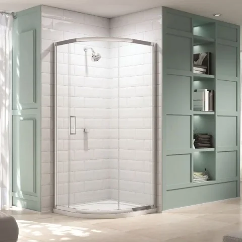 Merlyn 8 Series 1 Door Quadrant 900 X 900mm detail view - Image 2