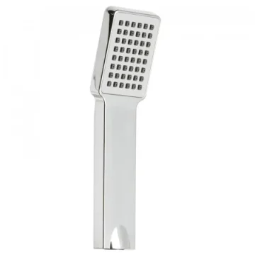 Vado Rectangular Single-function Rub-clean Shower Handset Chrome product image - Image 1