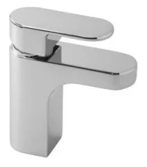 Vado Life Mono Basin Mixer Smooth Bodied Single Lever Deck Mounted Without Universal Waste Chrome product image - Image 1