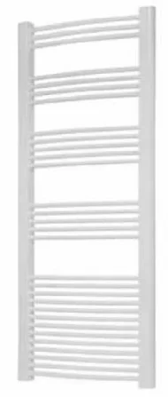 Eastbrook Wendover Curved Multirail 1800 X 500 Gloss White product image - Image 1