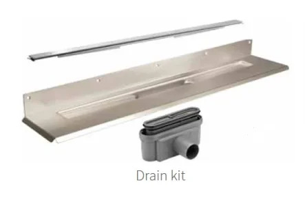 Unidrain 300mm Linear Drain (custom Solution Finish)