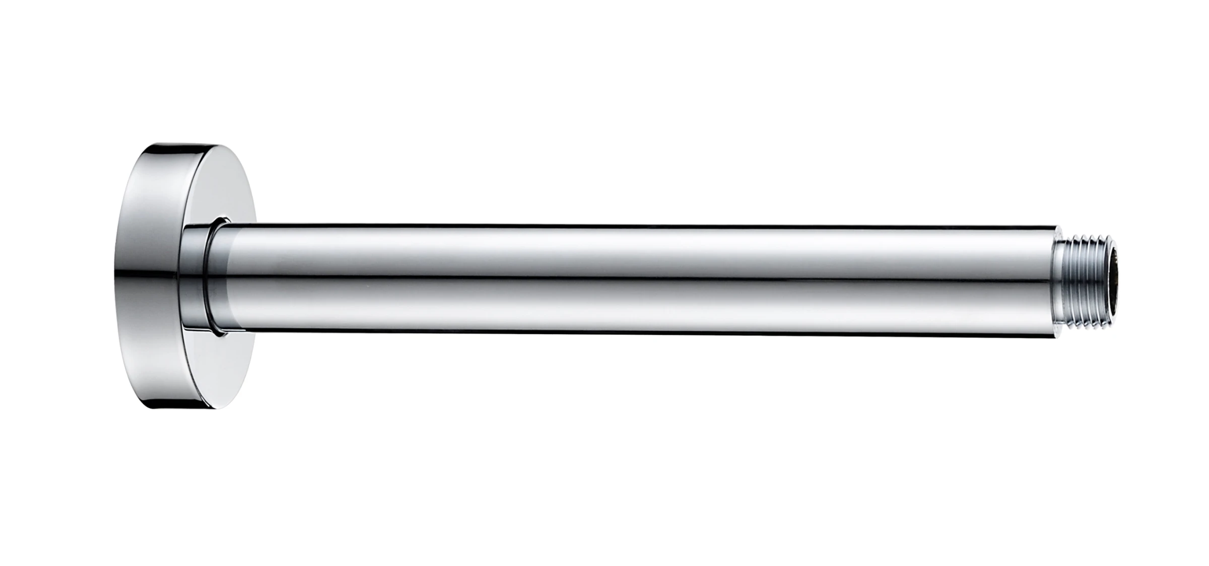 Saneux Cos 100mm Round Ceiling Mounted Shower Arm - Chrome