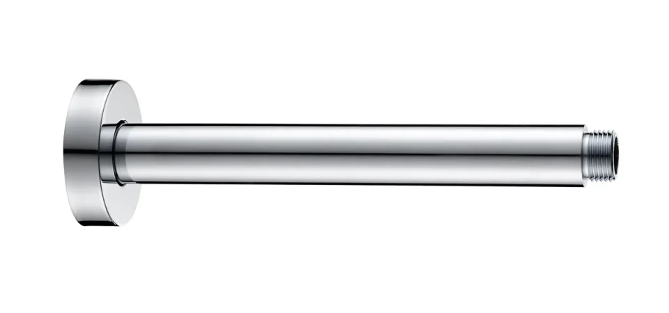 Saneux Cos 100mm Round Ceiling Mounted Shower Arm - Chrome product image - Image 1