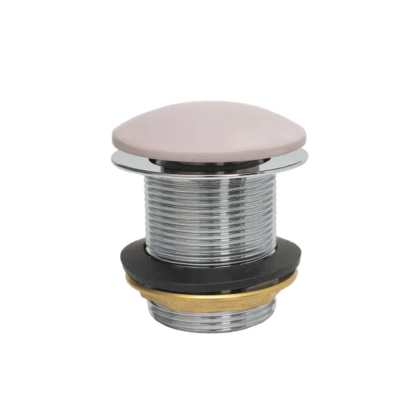 Bc Designs Push Down Bath Waste 60mm (unslotted) Satin Rose