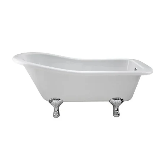 Bc Designs Fordham 1500 Slipper Bath Feet Set 2 White product image - Image 1