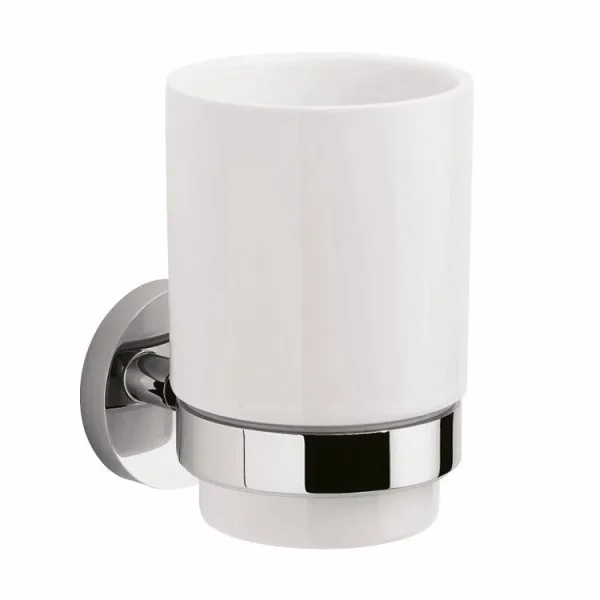 Crosswater Central Tumbler Holder Single Chrome product image - Image 1