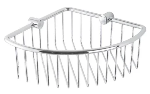Eastbrook Corner Basket Chrome product image - Image 1