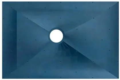 Eastbrook Biava Floor Former 1400mm X 933mm - Blue product image - Image 1