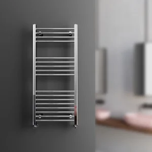 Cubico Nova Straight Ladder Rail 1200x500 Chrome