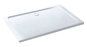 Eastbrook Volente 1600 X 760 Abs Stone Resin Tray White
