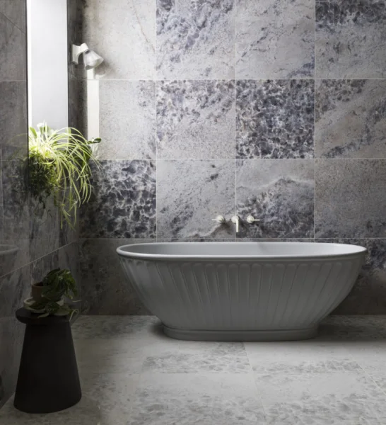Bc Designs Casini Bath 1680 X 750 (no Waste) Powder Grey