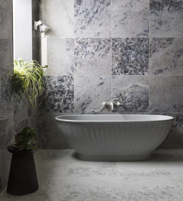 Bc Designs Casini Bath 1680 X 750 (no Waste) Powder Grey product image - Image 1