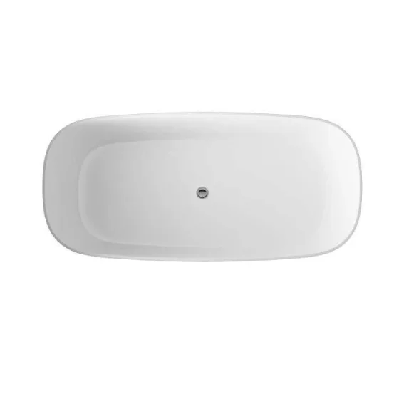 Bc Designs Divita Bath 1495 X 720 (no Waste) Polished White detail view - Image 2