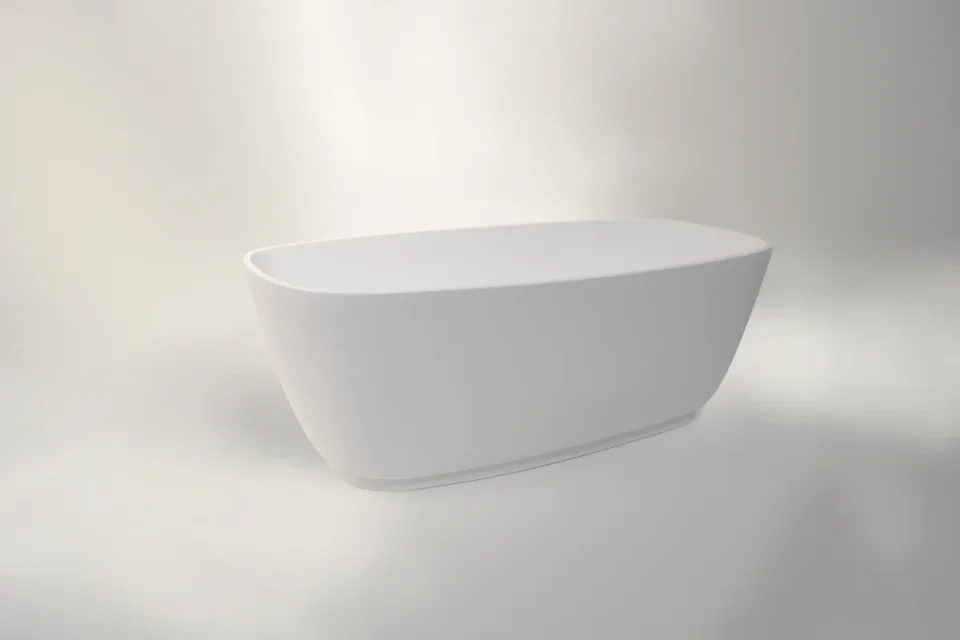 Bc Designs Divita Bath 1495 X 720 (no Waste) Polished White detail view - Image 4