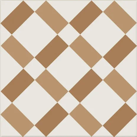 European Tiles Avantegarde Beige Mixed Pattern 20X20 Matt Ceramic  Tile
