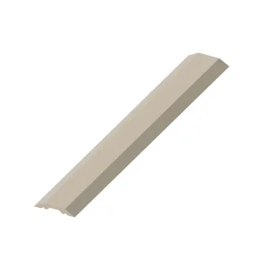 Abacus Glass Threshold Trim Piece - Nickel - 1200mm