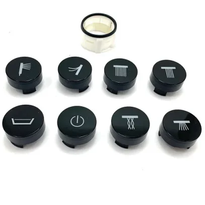 Axor Symbol Set For Concealed Finish Sets Black