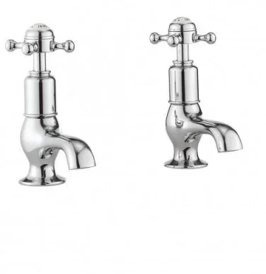 Crosswater Belgravia Crosshead Cloakroom Basin Tap No Waste Deck Mounted Chrome detail view - Image 2