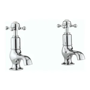 Crosswater Belgravia Crosshead Cloakroom Basin Tap No Waste Chrome
