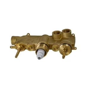 Crosswater 3 Way Diverter Valve Body With Chrome Collar