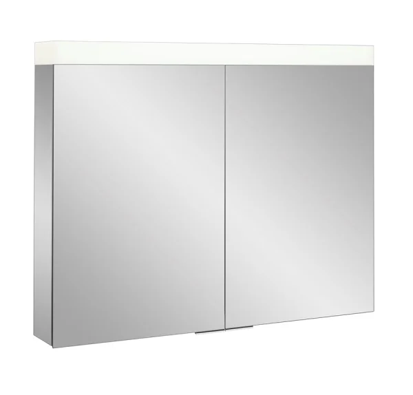 Crosswater Image Illuminated Cabinet 2 Door 900x700