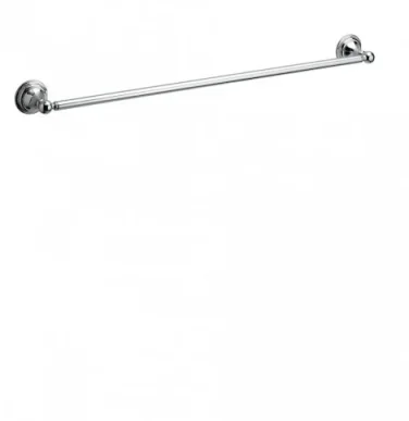Crosswater Belgravia Single Towel Rail 60cm Chrome detail view - Image 2