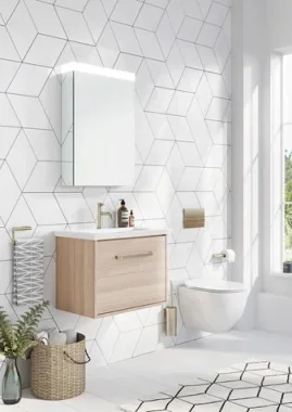 Crosswater Image Illuminated Cabinet 500x700 Universal L/r detail view - Image 5