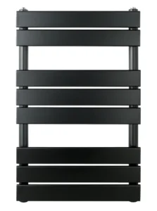 Just Taps Hix Vertical Tube 38mm, Horizontal Tube: 68x12mm Matt Black 8 Bars  Oil Filled