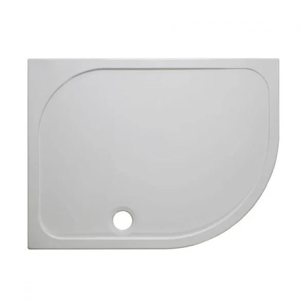 Crosswater Offset Quadrant Shower Tray 800 X 1200 Left Hand 45mm
